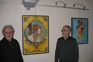 Deux peintres exposent à la médiathèque