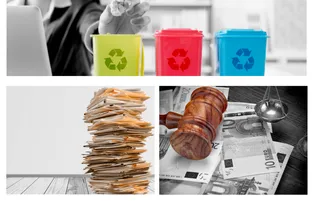Le recyclage des déchets de bureau devient obligatoire pour les PME de 50 salariés