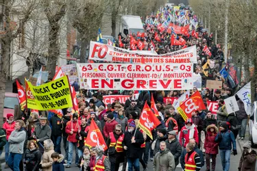 Forte mobilisation sociale ce jeudi en Auvergne et Limousin (relire le direct)