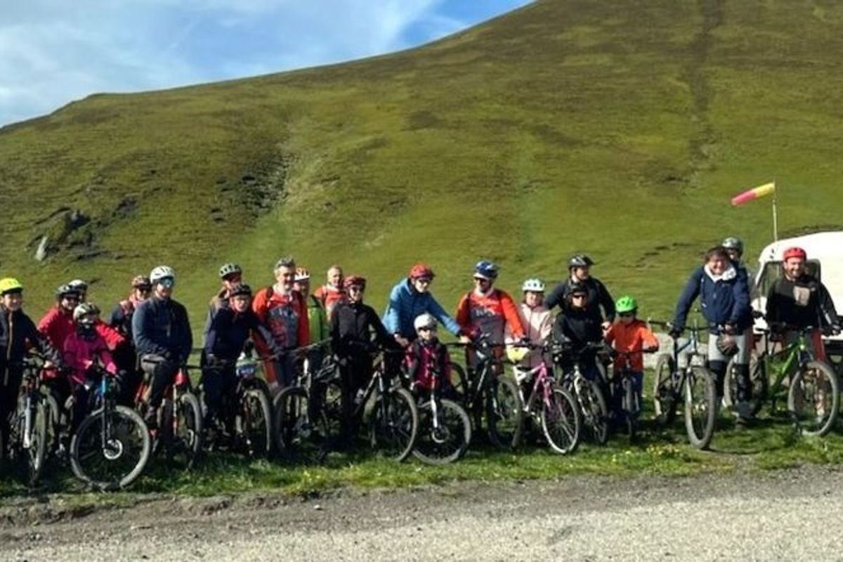 Descente du Sancy à « Saint-Sat » à VTT