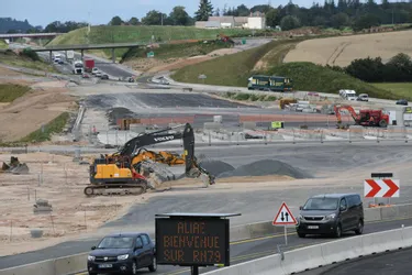 Le chantier de l'A79 (Allier) connaît un coup d'accélérateur, cet été, tout au long des 88 km