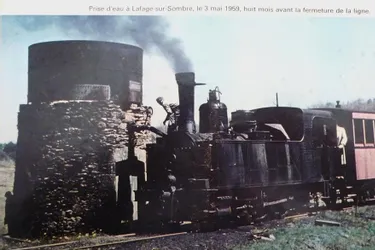 Une image du dernier train Tulle-Neuvic