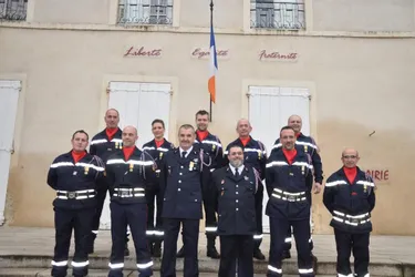 Pompiers à l’honneur pour Sainte-Barbe