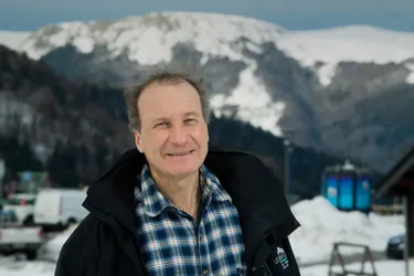Nouveau directeur de la station du Mont-Dore, Christophe Boivin se veut confiant pour l'avenir