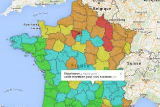Auvergne et Limousin dans la France qui attire des habitants