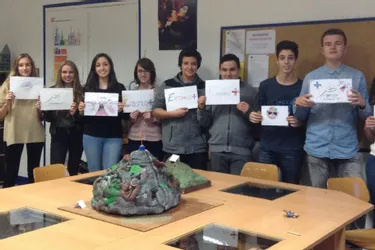 Les lycéens travaillent sur les volcans avec Erasmus +