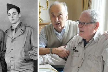 Lucien Nouet et Georges Dambrine se retrouvent 69 ans plus tard