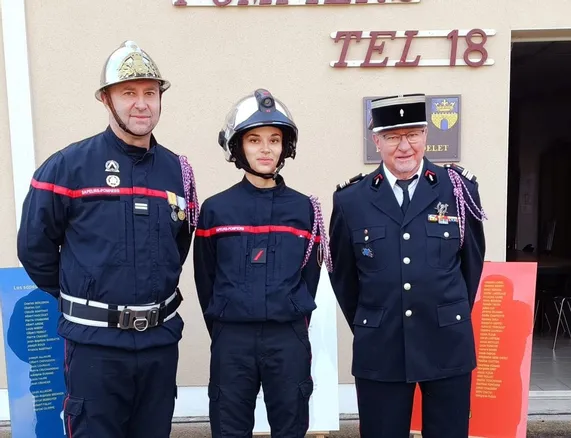 Cérémonie Sainte-Barbe à Neuilly-le-Réal