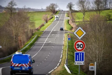 Retour aux 90 km/h sur les routes départementales de l'Allier : feu vert administratif