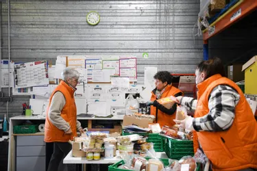 La Banque alimentaire de l'Allier a distribué 1.100 tonnes de nourriture en 2022