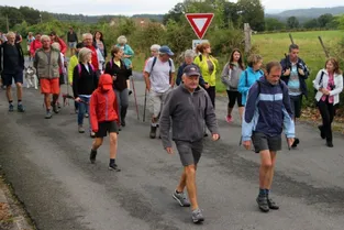 Plus de 70 personnes participent à la randonnée estivale à Fernoël (Puy-de-Dôme)
