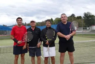Les vétérans + de 45 ans du tennis-club