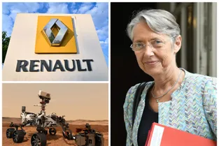 Renault et EDF dans le rouge, un nouveau rover en partance pour Mars... Les cinq infos du Midi pile