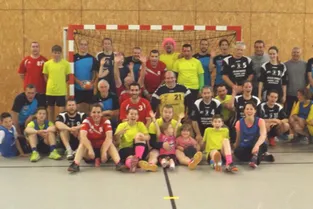 Premier tournoi pour la section de handball