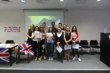Dix élèves ont obtenu le Cambridge English Certificate