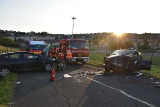 Trois blessés légers dans un violent choc frontal à Saint-Flour (Cantal)