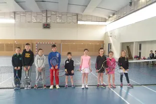 Tennis : un plateau orange pour les jeunes