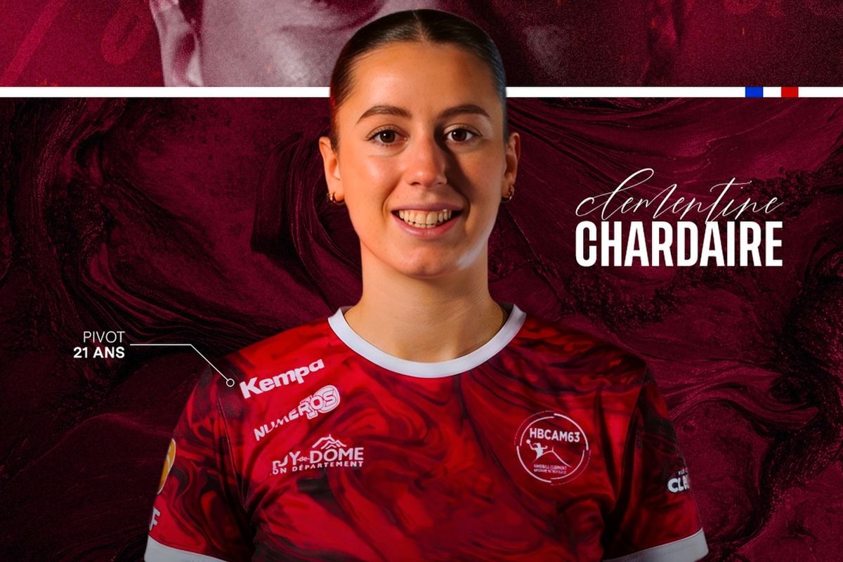 Handball : Clémentine Chardaire, quatrième recrue des Volcaniques