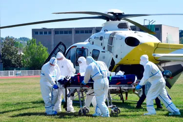 Covid-19 : deux malades du Rhône transférés dans le service réanimation de l'hôpital de Brive