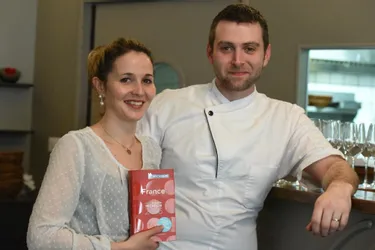 Le jeune couple qui tient la table tulliste a décroché un « Bib Gourmand » au guide Michelin