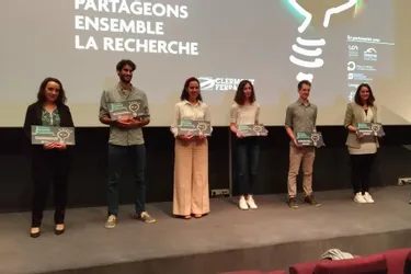 Six jeunes chercheurs récompensés par la Ville de Clermont-Ferrand (Puy-de-Dôme)