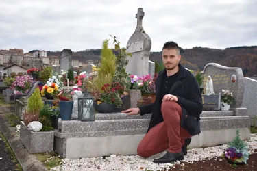 À 25 ans, le Thiernois Alex Rodrigues crée son entreprise d'entretien et de fleurissement de monuments funéraires