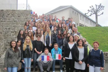 Les élèves ont accueilli leurs homologues italiens