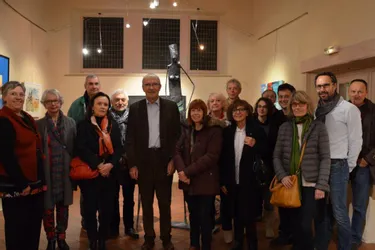 A la Maison de Mandrin, dix-sept artistes du Brivadois présentent leurs œuvres pendant un mois