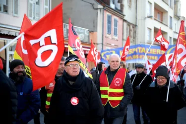 Les salariés du privé mobilisés contre la réforme des retraites à Moulins