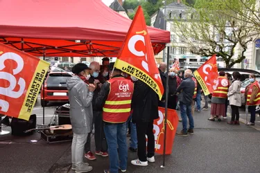 Près de 200 manifestants aux rassemblements du 1er mai de Brive et Tulle (Corrèze)