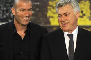 Ancelotti-Zidane : duo de choc au Real Madrid