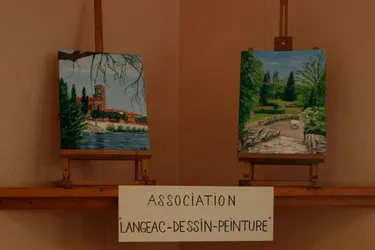 L’exposition de l’association « Langeac-dessin-peinture » signe un beau bilan.