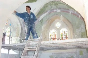 L’église de Louchy-Montfand sur le point de retrouver son lustre, après quatre ans de travaux
