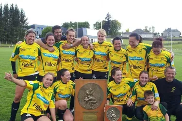 La finale du championnat de France de rugby féminin à sept s’est déroulée à Mauriac