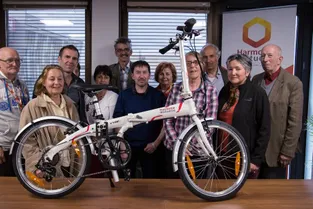 Harmonie Mutuelle a offert un vélo à Vélo Cité 63