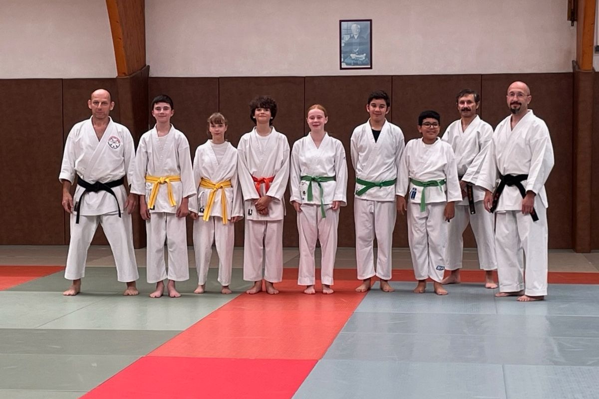 Patrick Mathieu Karate Le club de karaté en pleine progression - La République du Centre