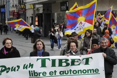 Rassemblement de soutien au peuple tibétain