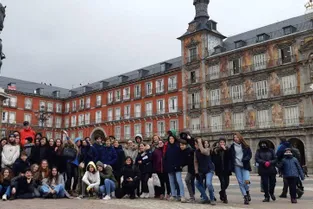 Les lycéens en voyage au cœur de Madrid