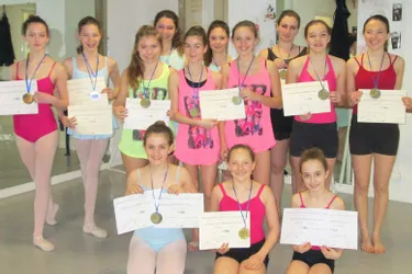 Les élèves de Ballet Studio ont participé au concours régional et ont obtenu huit médailles d’or