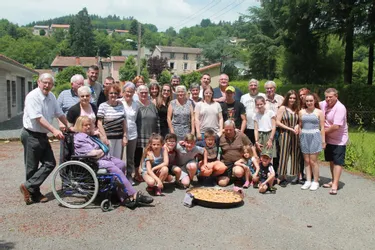 Les voisins réunis à Château-Gaillard