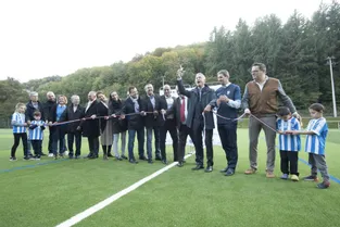 Le stade Pounot est le premier en Corrèze à disposer d'une pelouse synthétique pour le foot