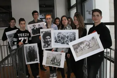 Les collégiens de Laurent-Eynac au Monastier-sur-Gazeille travaillent sur la commémoration