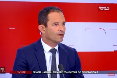 Benoît Hamon dénonce la politique d'accueil des réfugiés d'Emmanuel Macron