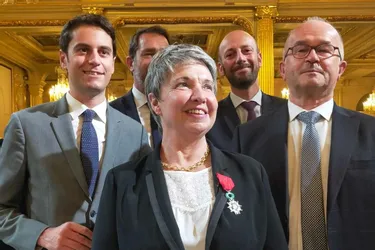 Le ruban rouge pour Patricia Bordas, élue en Corrèze pendant 25 ans