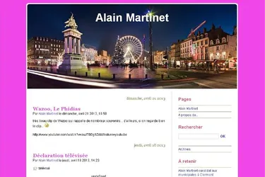 Municipales : Alain Martinet lance à son tour sa cyber-campagne