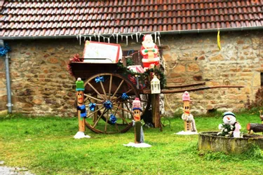 Savernat, un village décoré pour Noël