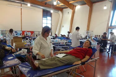 Les donneurs de sang et l’EFS ont organisé une collecte à l’Astragale