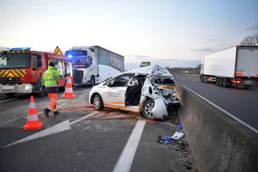 Trois automobilistes blessés et un important bouchon sur la RN 7 à Toulon-sur-Allier