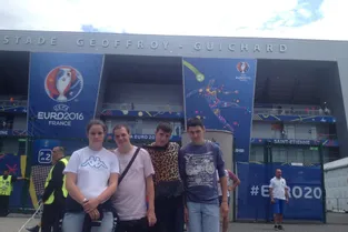 Les jeunes sportifs des « Escloses » à l’Euro 2016