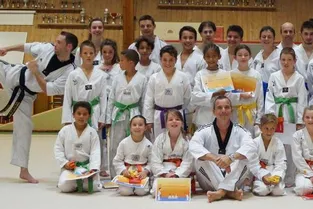 Le club de taekwondo prend du grade